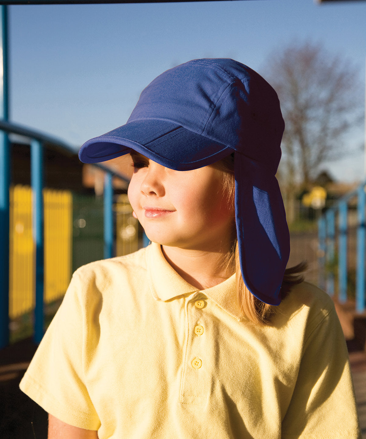 Tryck din logga på Kepsar från Result Headwear - Anpassa (RC76J) Junior hopfällbar legionärsmössa i färgen för företag, föreningar och privatpersoner