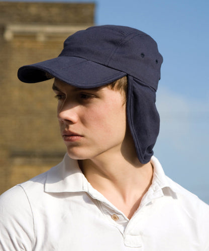 Tryck din logga på Kepsar från Result Headwear - Anpassa Uppfällbar legionärsmössa i färgen för företag, föreningar och privatpersoner