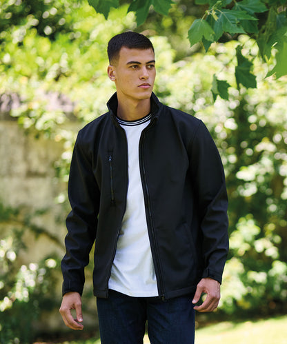 Tryck din logga på Softshelljackor från Regatta Professional - Anpassa Ablaze 3-lagers tryckbar softshell i färgen för företag, föreningar och privatpersoner