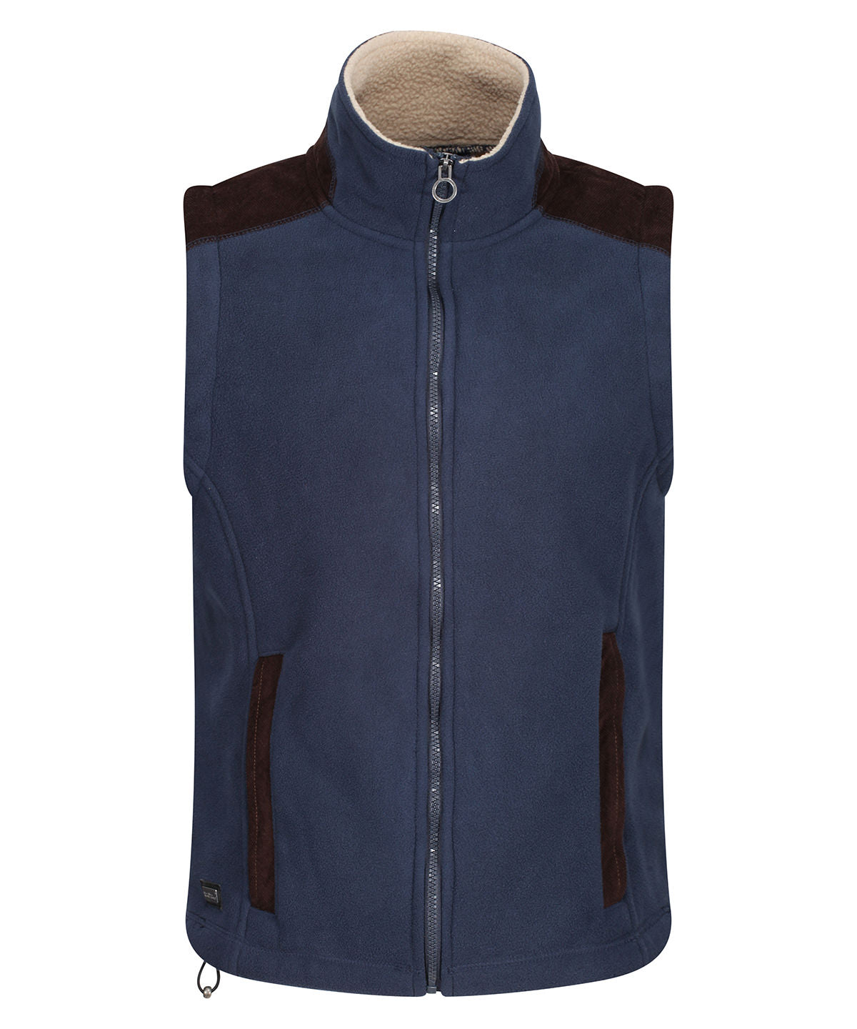 Tryck din logga på Termovästar från Regatta Professional - Anpassa Bodyvärmare i fleece från Faversham i färgen Marinblå för företag, föreningar och privatpersoner