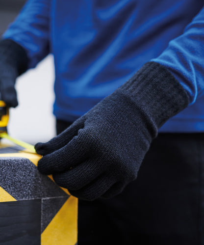 Tryck din logga på Handskar från Regatta Professional - Anpassa Stickade handskar i färgen för företag, föreningar och privatpersoner