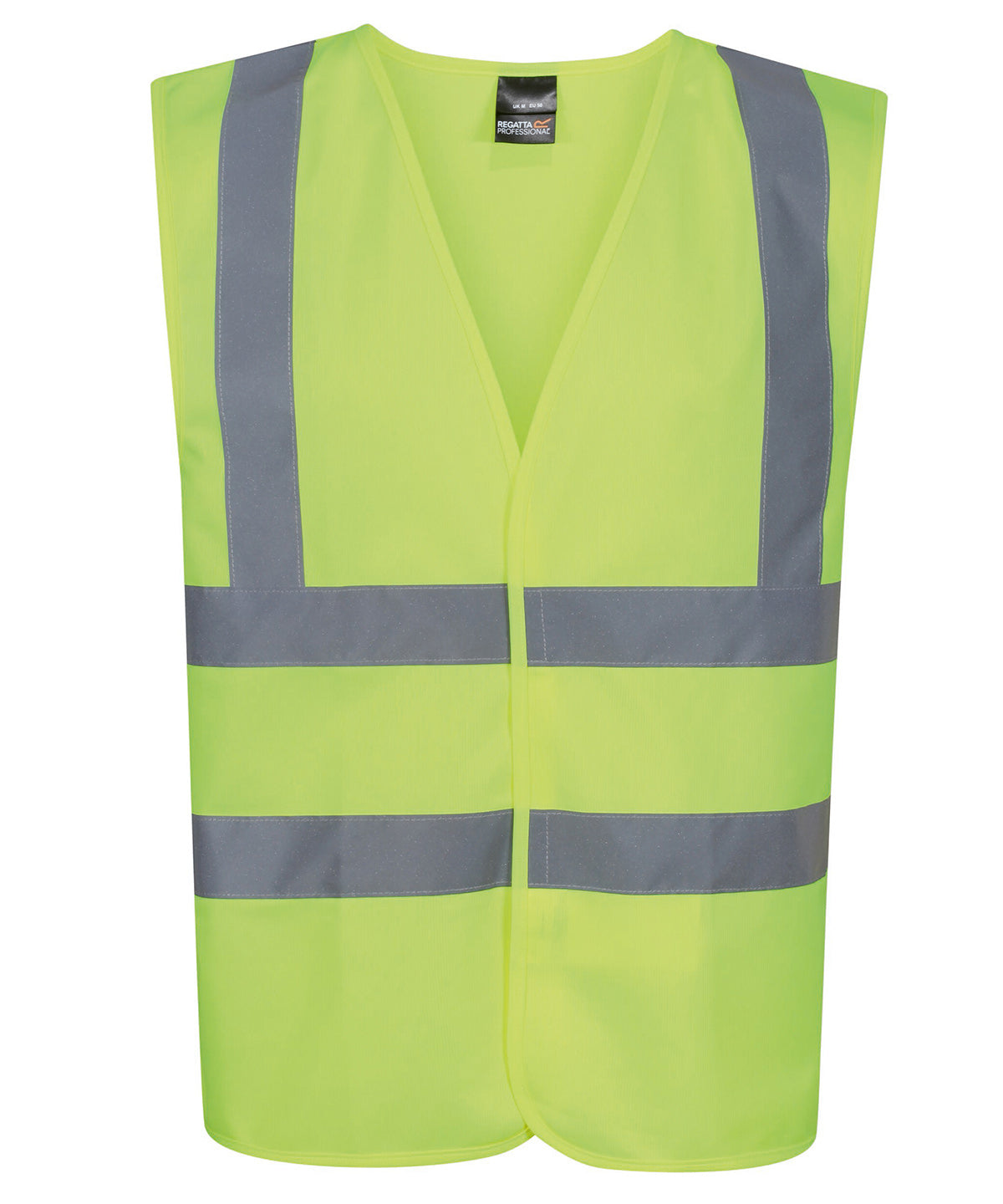 Tryck din logga på Skyddsvästar från Regatta High Visibility - Anpassa (RG465) Pro hi-vis Linne i färgen Neon gul för företag, föreningar och privatpersoner