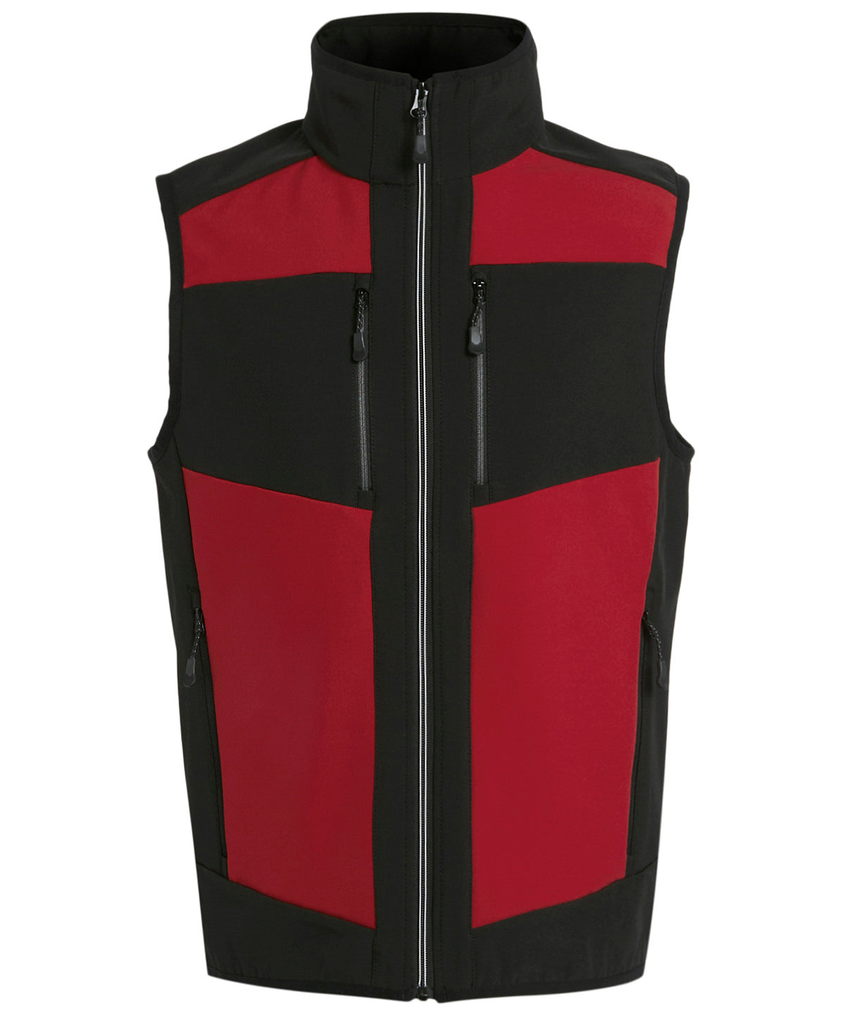 Tryck din logga på Termovästar från Regatta Professional - Anpassa (RG543) E-Volve unisex 2-lagers softshell-värmare för hela kroppen i färgen Ljusröd för företag, föreningar och privatpersoner