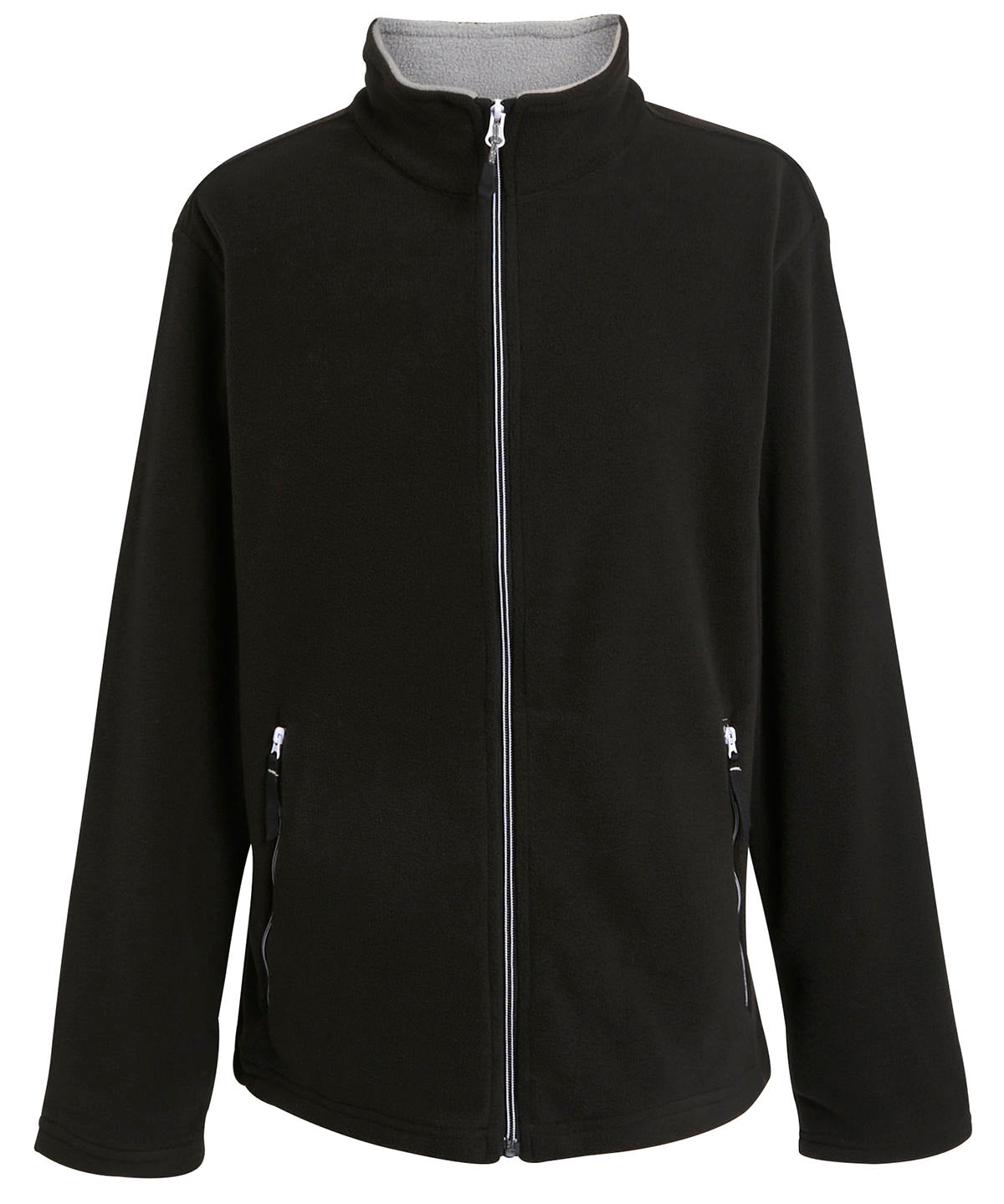 Tryck din logga på Fleece från Regatta Professional - Anpassa (RG592) Ascender fleece i färgen Svart för företag, föreningar och privatpersoner