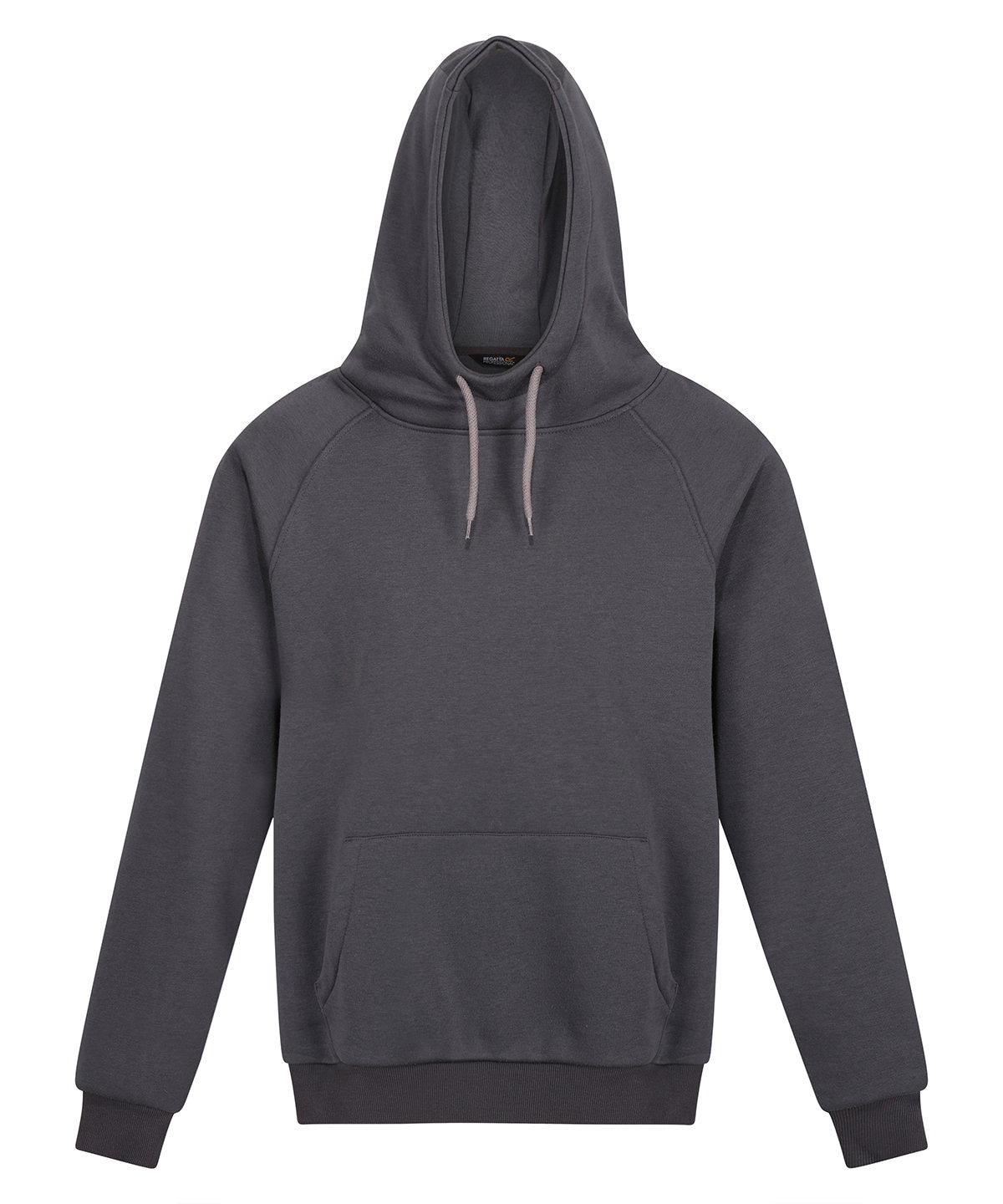 Tryck din logga på Hoodies från Regatta Professional - Anpassa (RG612) Pro overhead huvtröja i färgen Mörkgrå för företag, föreningar och privatpersoner