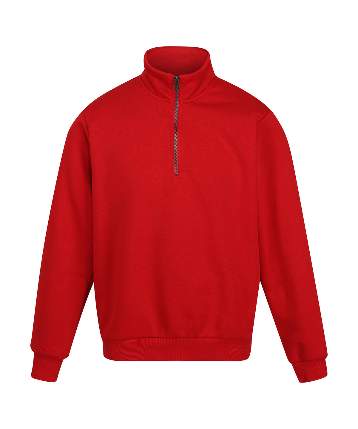 Tryck din logga på Sweatshirts från Regatta Professional - Anpassa (RG613) Pro -zip sweatshirt i färgen Ljusröd för företag, föreningar och privatpersoner