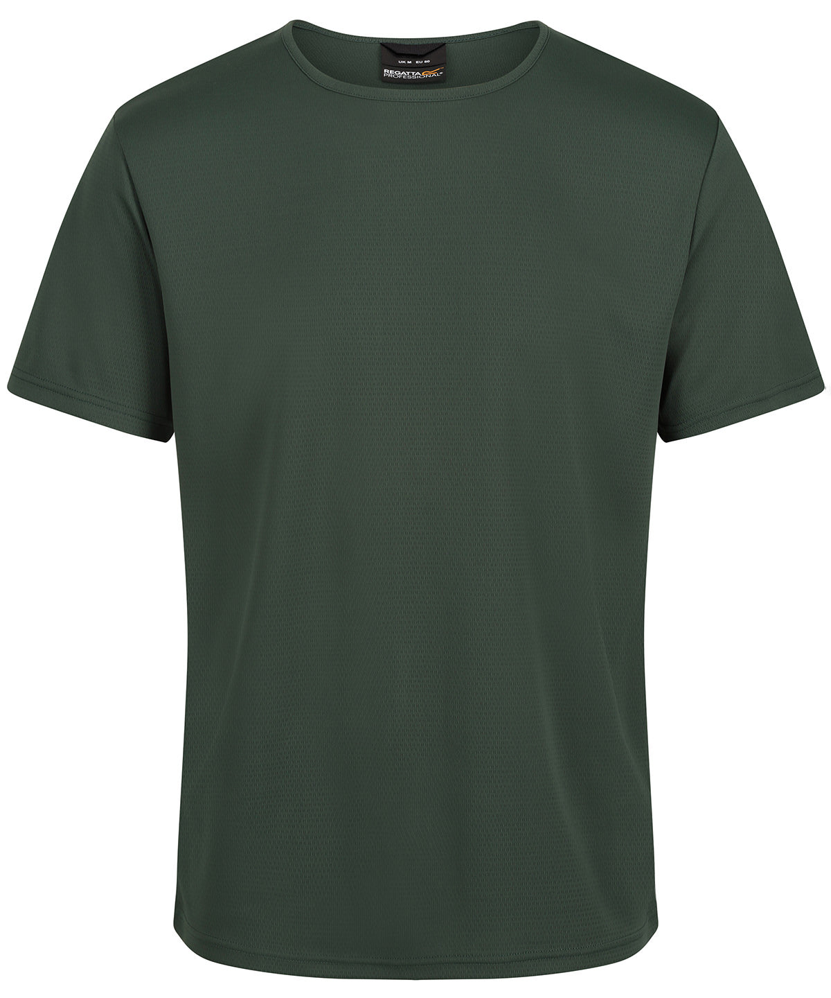 Tryck din logga på T-shirts från Regatta Professional - Anpassa (RG619) Pro wicking t-shirt i färgen Mörkgrön för företag, föreningar och privatpersoner