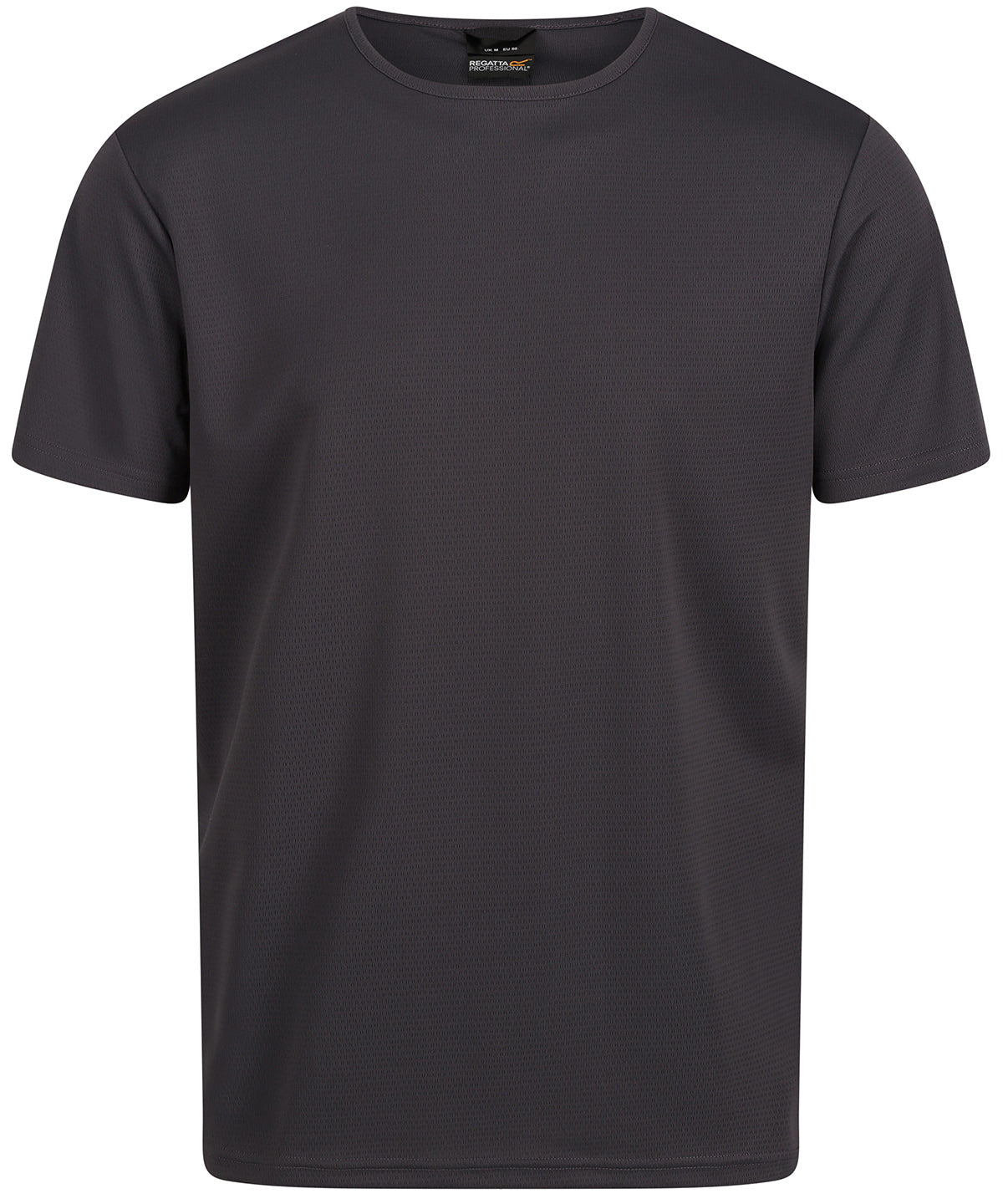 Tryck din logga på T-shirts från Regatta Professional - Anpassa (RG619) Pro wicking t-shirt i färgen Mörkgrå för företag, föreningar och privatpersoner