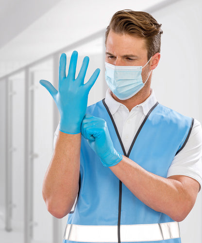 Tryck din logga på Handskar från Result Essential Hygiene PPE - Anpassa Syntetiska skyddshandskar i färgen för företag, föreningar och privatpersoner