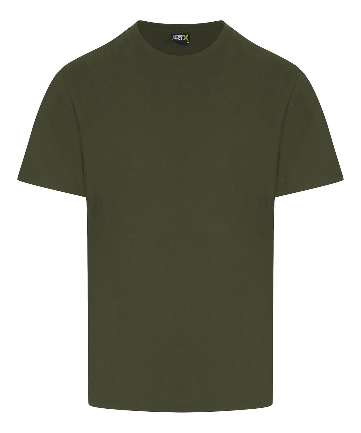 Tryck din logga på T-shirts från ProRTX - Anpassa (RX151) Proffs t-shirt i färgen Khaki för företag, föreningar och privatpersoner