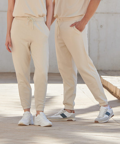 Tryck din logga på Mjukisbyxor från SF - Anpassa Unisex hållbara modejoggers med mudd i färgen för företag, föreningar och privatpersoner