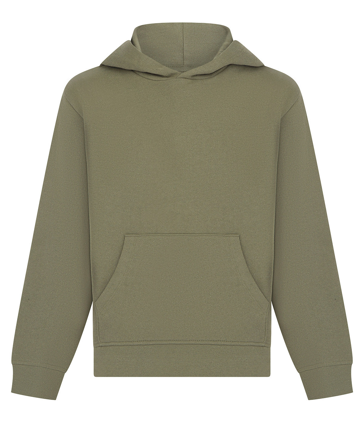 Tryck din logga på Hoodies från SF - Anpassa (SM531) Luvtröja med hållbart mode för barn i färgen Khaki för företag, föreningar och privatpersoner