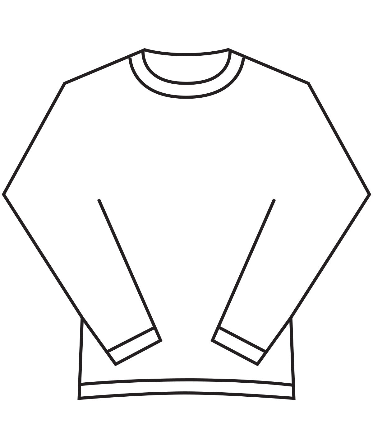 Tryck din logga på Sweatshirts från Fruit of the Loom - Anpassa (SS240) Sweatshirt i supercotton i färgen Vit för företag, föreningar och privatpersoner