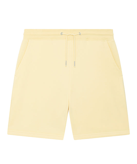 Tryck din logga på Shorts från Stanley/Stella - Anpassa (SX102) Trainer unisex shorts i frotté i färgen Ljusgul för företag, föreningar och privatpersoner