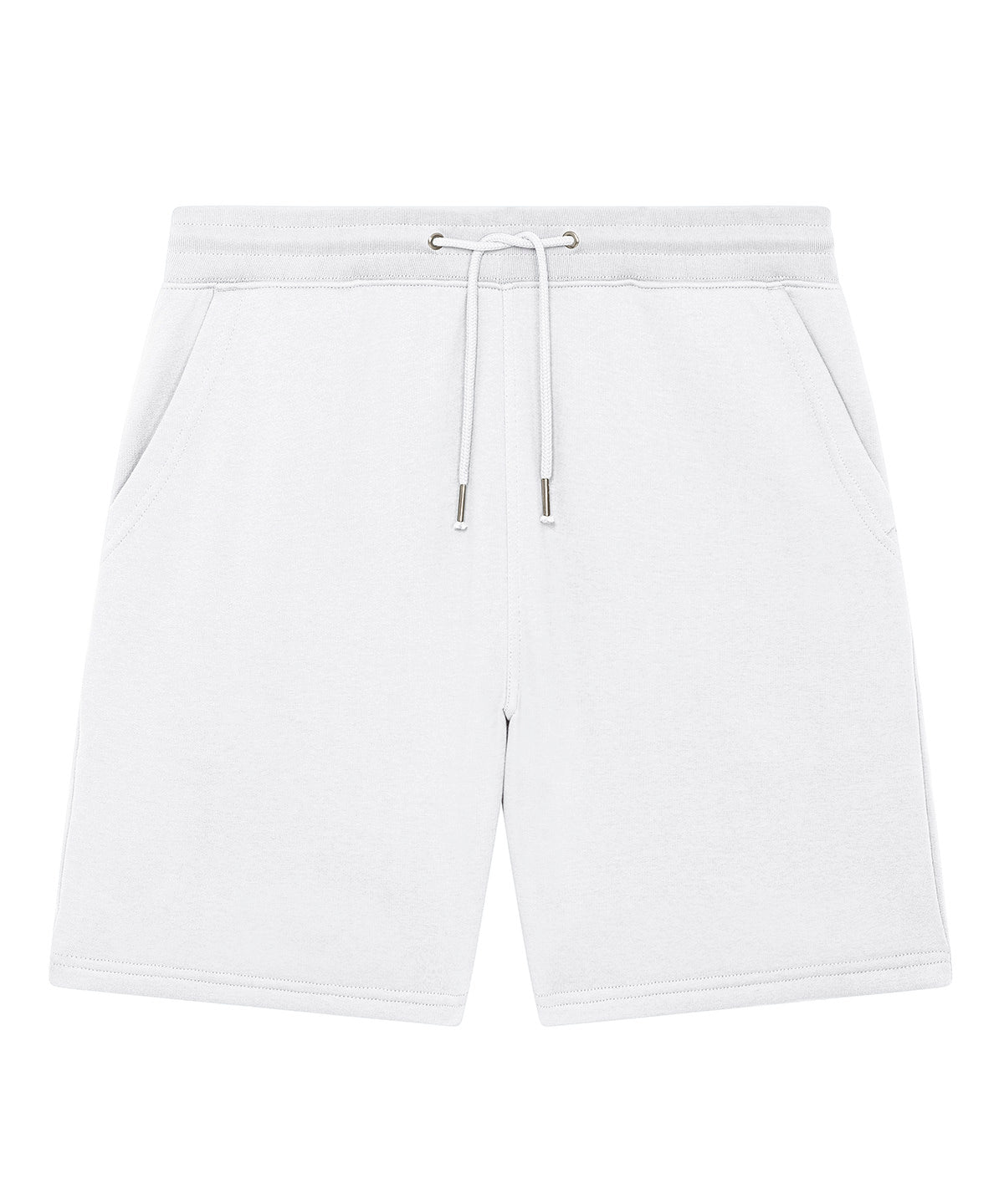 Tryck din logga på Shorts från Stanley/Stella - Anpassa (SX102) Trainer unisex shorts i frotté i färgen Vit för företag, föreningar och privatpersoner