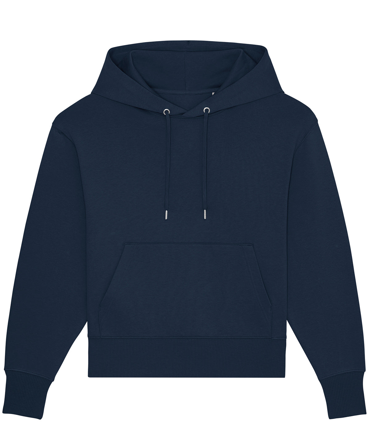 Tryck din logga på Hoodies från Stanley/Stella - Anpassa (SX107) Slammer överdimensionerad borstad sweatshirt i färgen Marinblå för företag, föreningar och privatpersoner