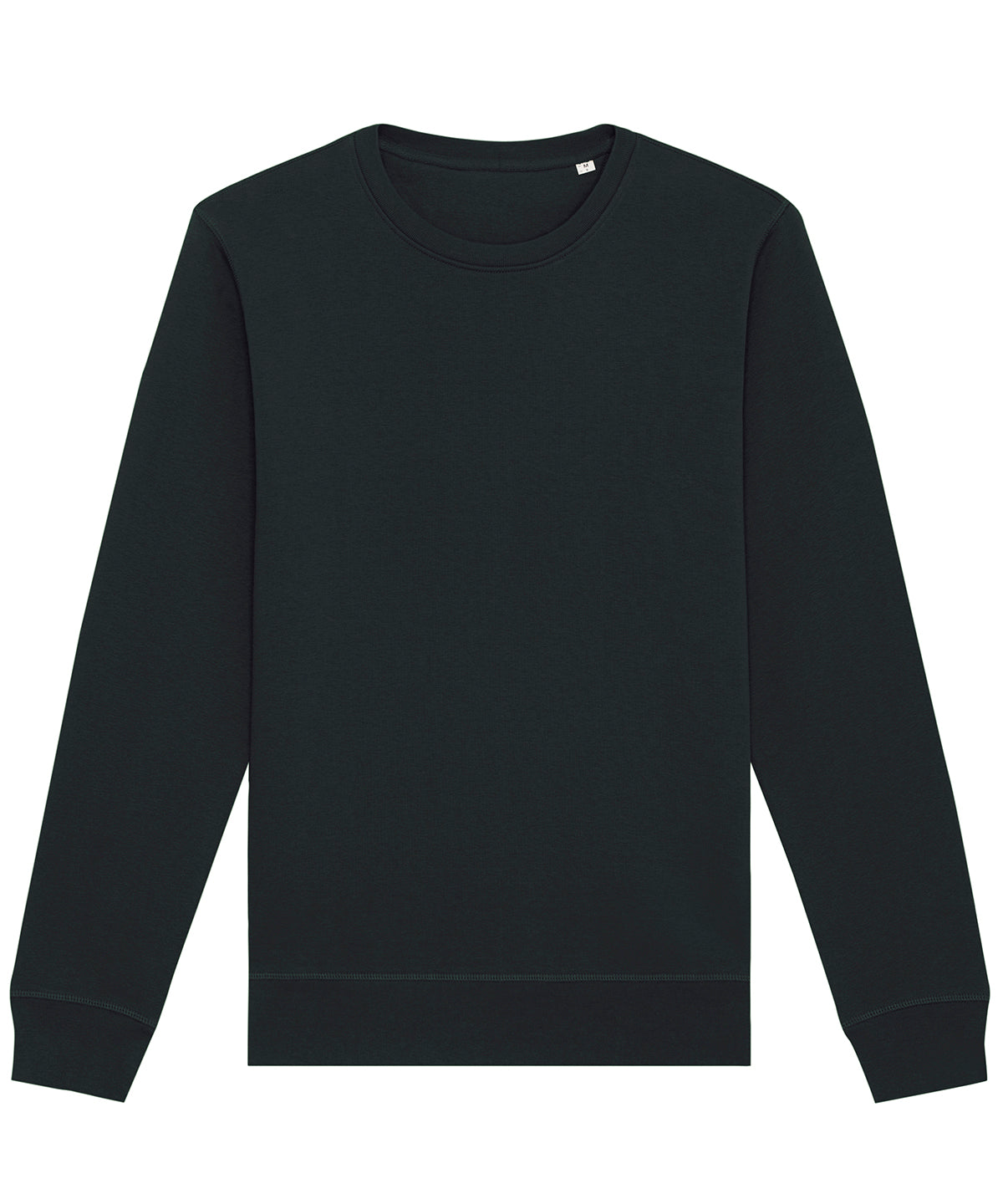 Tryck din logga på Sweatshirts från Stanley/Stella - Anpassa (SX137) Roller unisex sweatshirt med rund hals i färgen Svart för företag, föreningar och privatpersoner