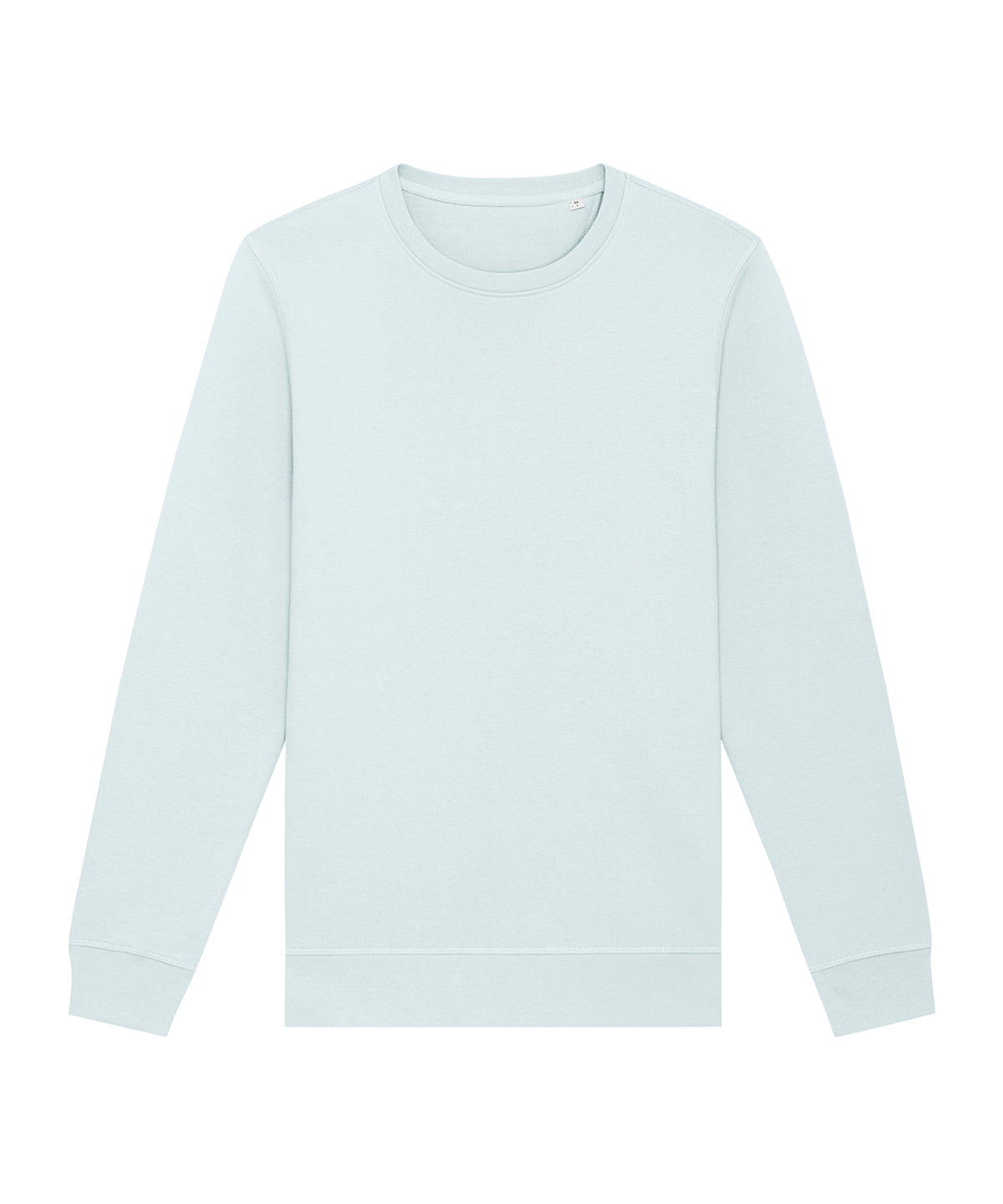 Tryck din logga på Sweatshirts från Stanley/Stella - Anpassa (SX137) Roller unisex sweatshirt med rund hals i färgen Ljusblå för företag, föreningar och privatpersoner