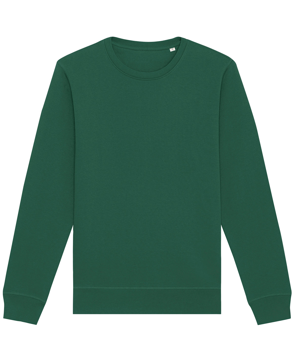 Tryck din logga på Sweatshirts från Stanley/Stella - Anpassa (SX137) Roller unisex sweatshirt med rund hals i färgen Djup grön för företag, föreningar och privatpersoner