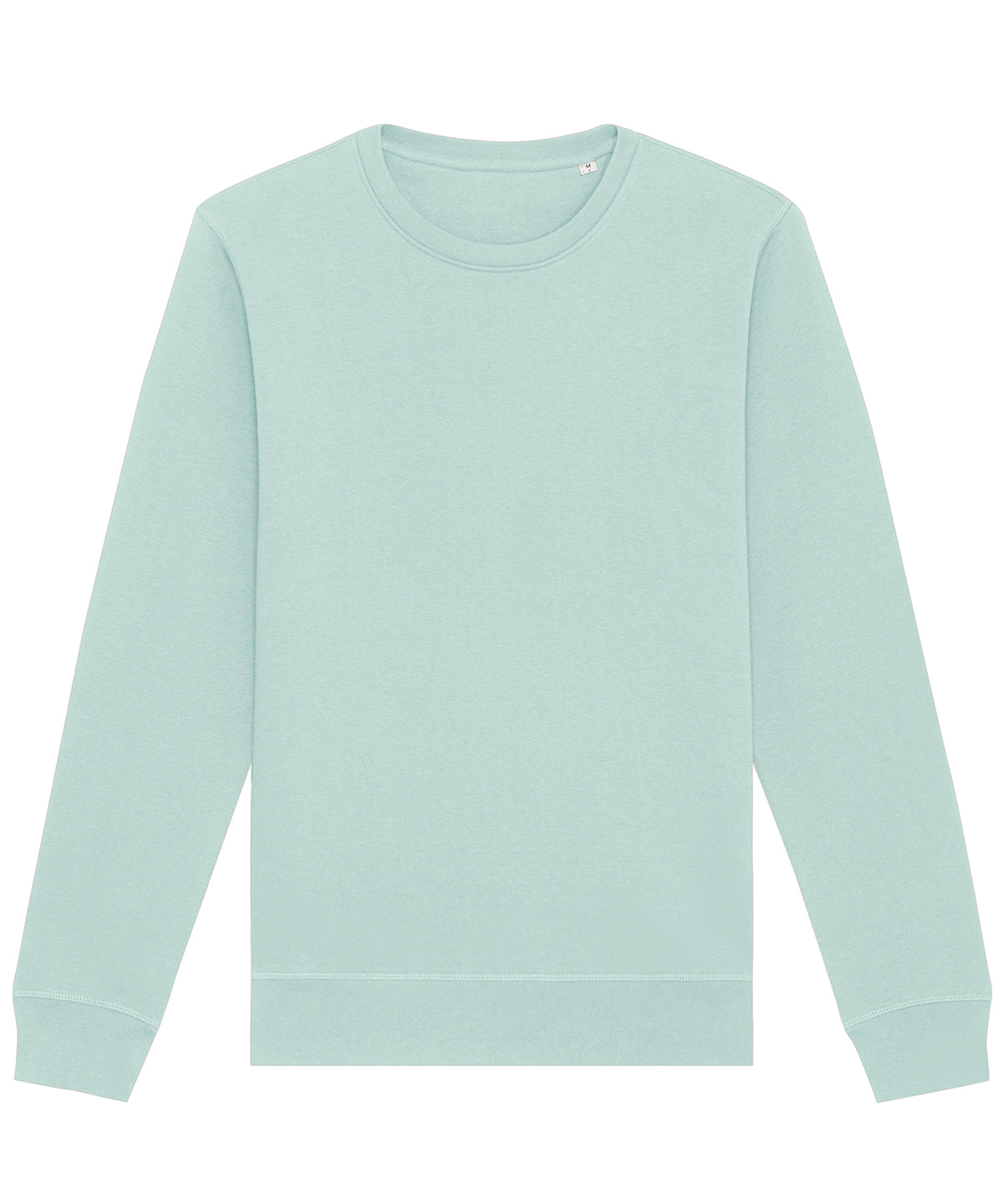 Tryck din logga på Sweatshirts från Stanley/Stella - Anpassa (2SX137) Roller unisex sweatshirt med rund hals i färgen Ljusblå för företag, föreningar och privatpersoner