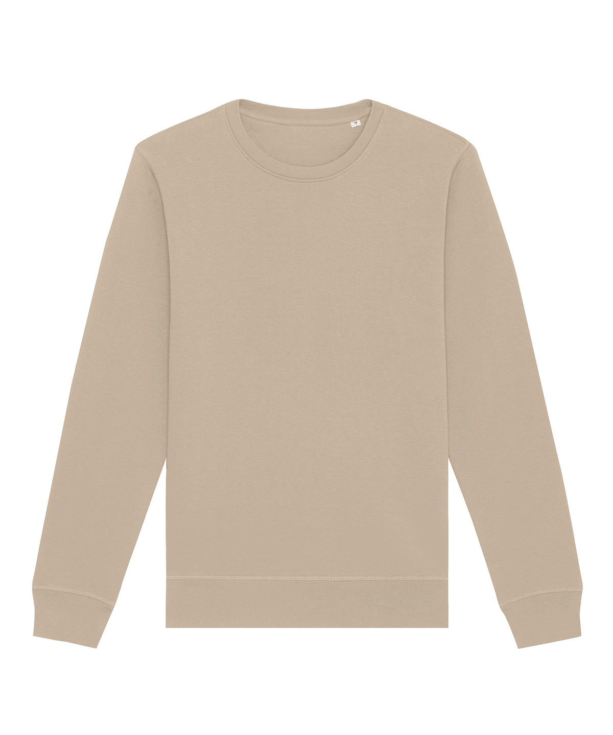 Tryck din logga på Sweatshirts från Stanley/Stella - Anpassa (2SX137) Roller unisex sweatshirt med rund hals i färgen Naturligt för företag, föreningar och privatpersoner