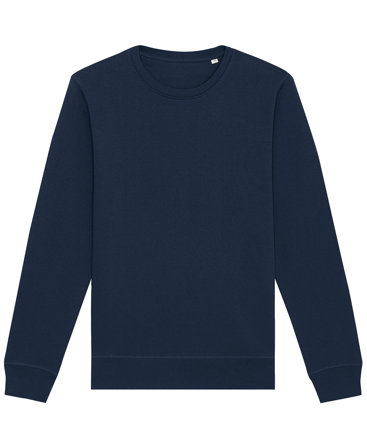 Tryck din logga på Sweatshirts från Stanley/Stella - Anpassa (2SX137) Roller unisex sweatshirt med rund hals i färgen Marinblå för företag, föreningar och privatpersoner