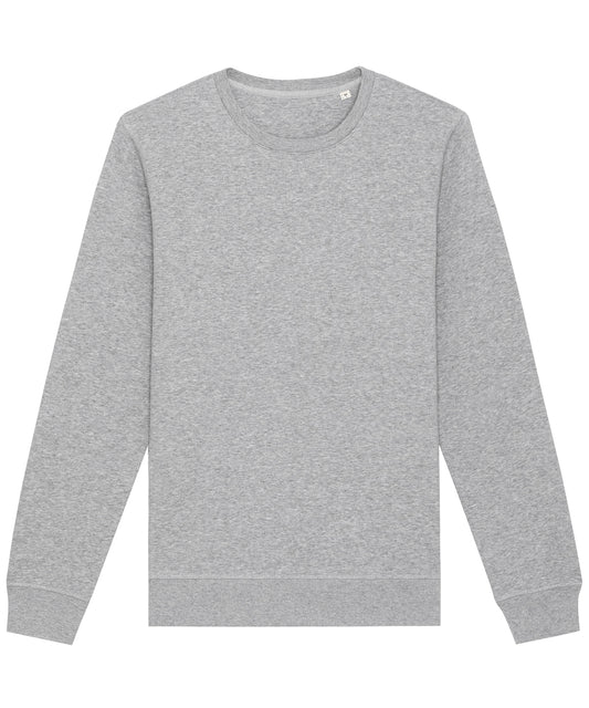 Tryck din logga på Sweatshirts från Stanley/Stella - Anpassa (3SX137) Roller unisex sweatshirt med rund hals i färgen Ljunggrå för företag, föreningar och privatpersoner