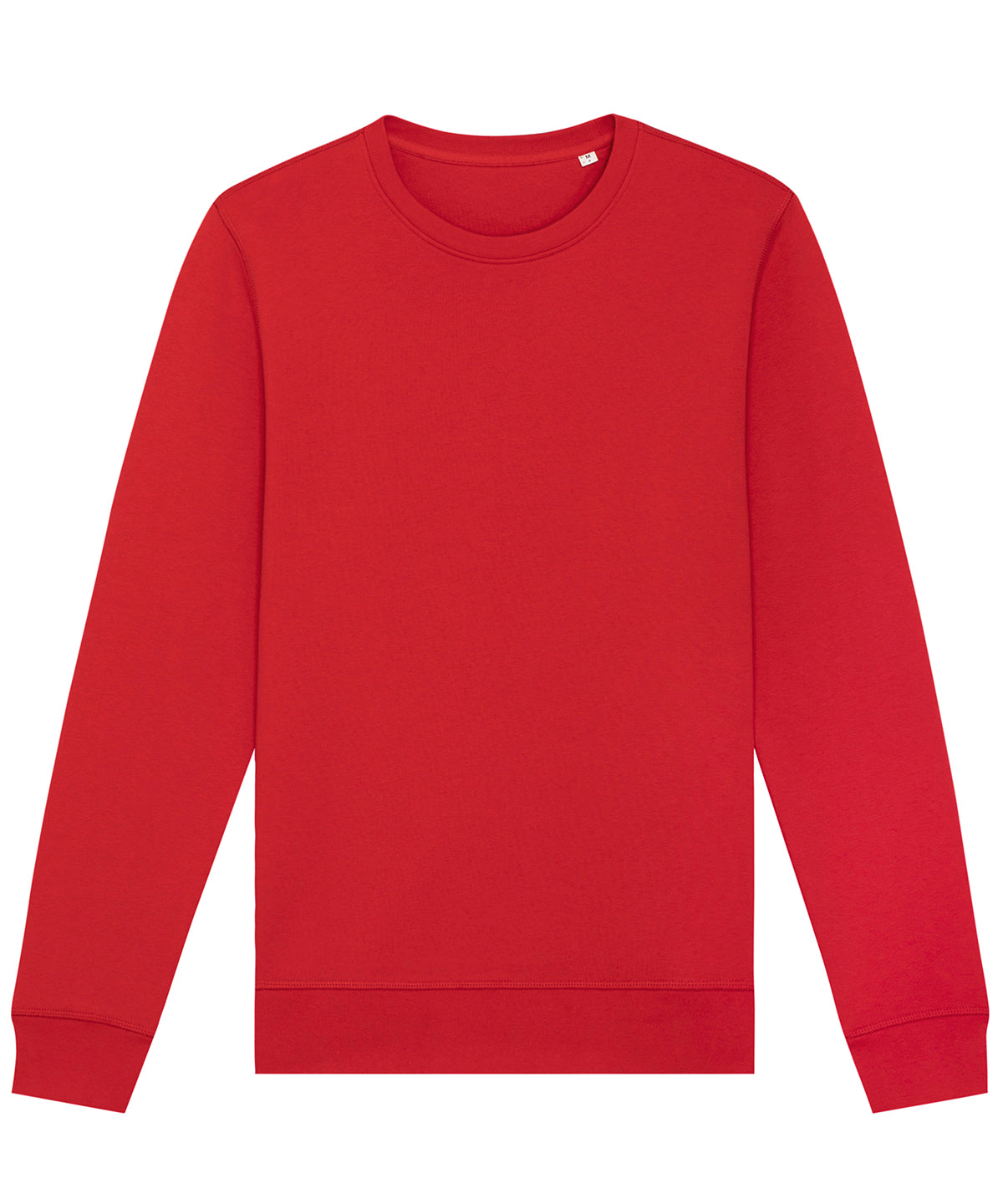 Tryck din logga på Sweatshirts från Stanley/Stella - Anpassa (3SX137) Roller unisex sweatshirt med rund hals i färgen Mellan röd för företag, föreningar och privatpersoner