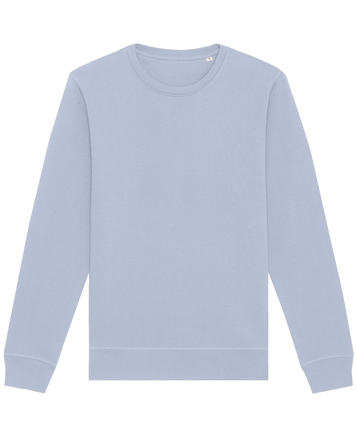 Tryck din logga på Sweatshirts från Stanley/Stella - Anpassa (4SX137) Roller unisex sweatshirt med rund hals i färgen Ljusblå för företag, föreningar och privatpersoner