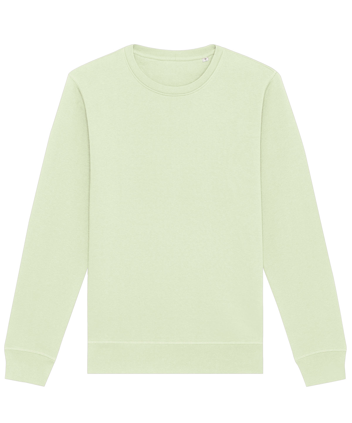 Tryck din logga på Sweatshirts från Stanley/Stella - Anpassa (4SX137) Roller unisex sweatshirt med rund hals i färgen Ljusgrön för företag, föreningar och privatpersoner