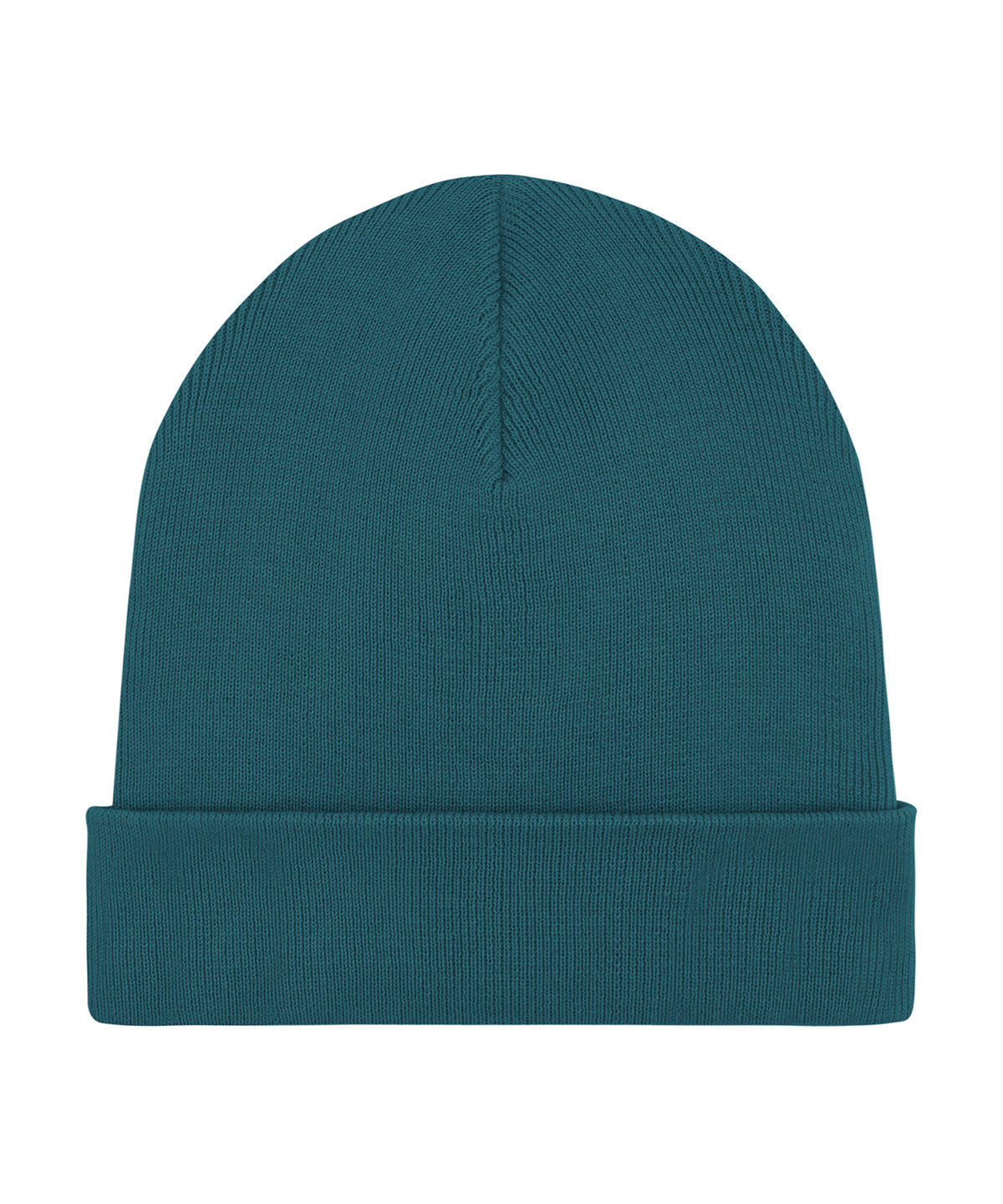 Tryck din logga på Mössor från Stanley/Stella - Anpassa (SX146) Ribbad mössa i unisex-passform i färgen Teal One Size för företag, föreningar och privatpersoner