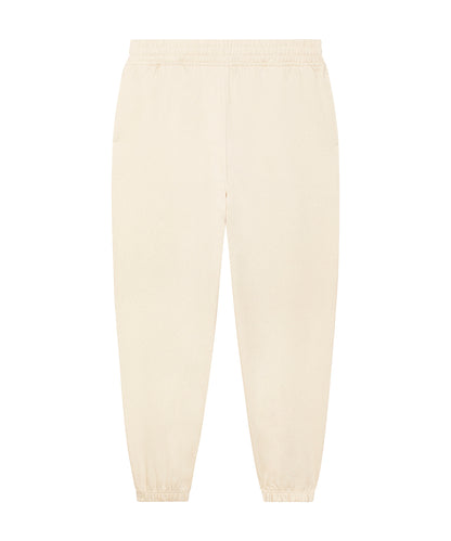 Tryck din logga på Mjukisbyxor från Stanley/Stella - Anpassa Joggingbyxor med avslappnad passform i Decker-frotté i färgen Naturligt för företag, föreningar och privatpersoner