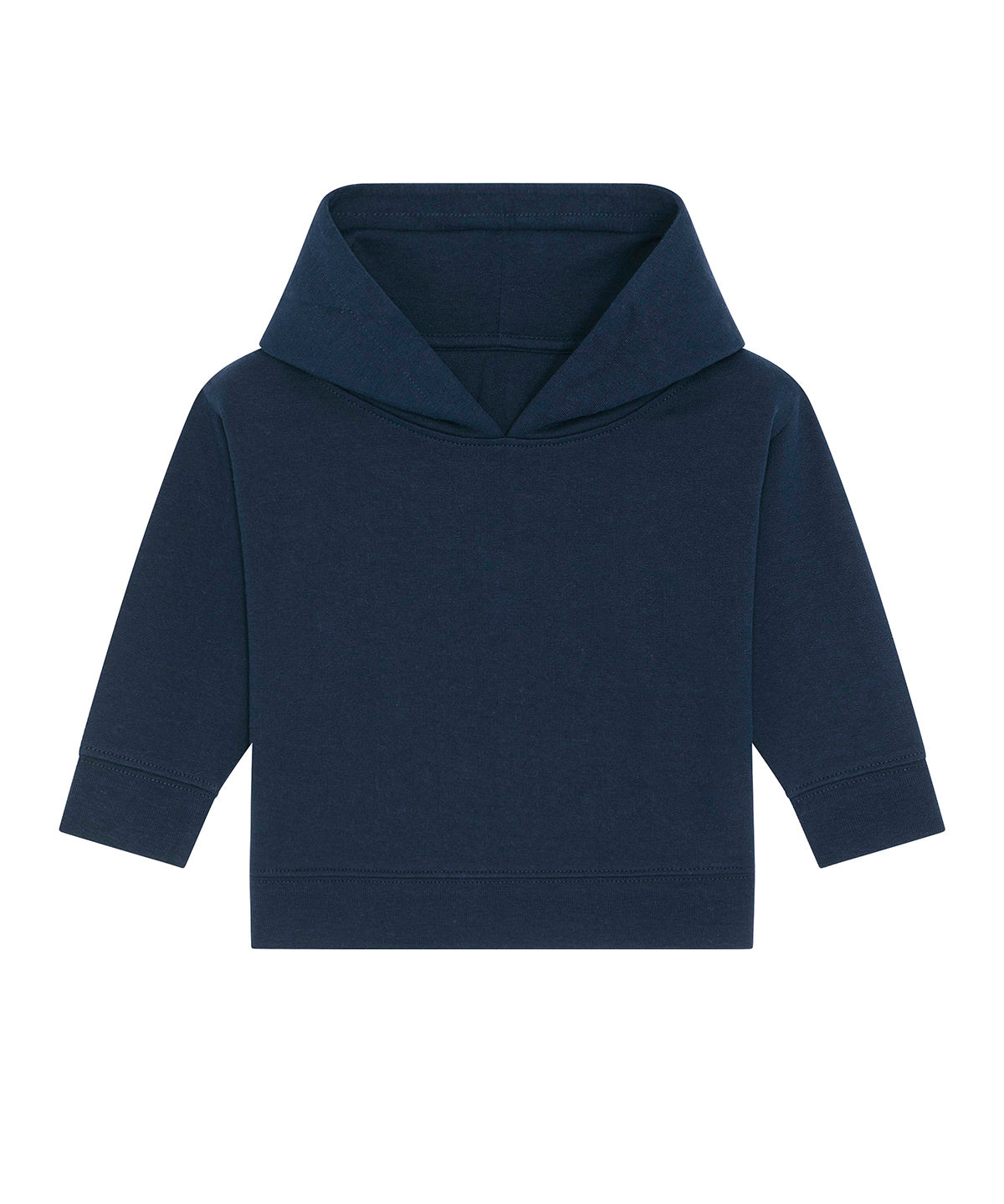 Tryck din logga på Hoodies från Stanley/Stella - Anpassa (SX186) Baby Cruiser sweatshirt med huva i färgen Marinblå för företag, föreningar och privatpersoner