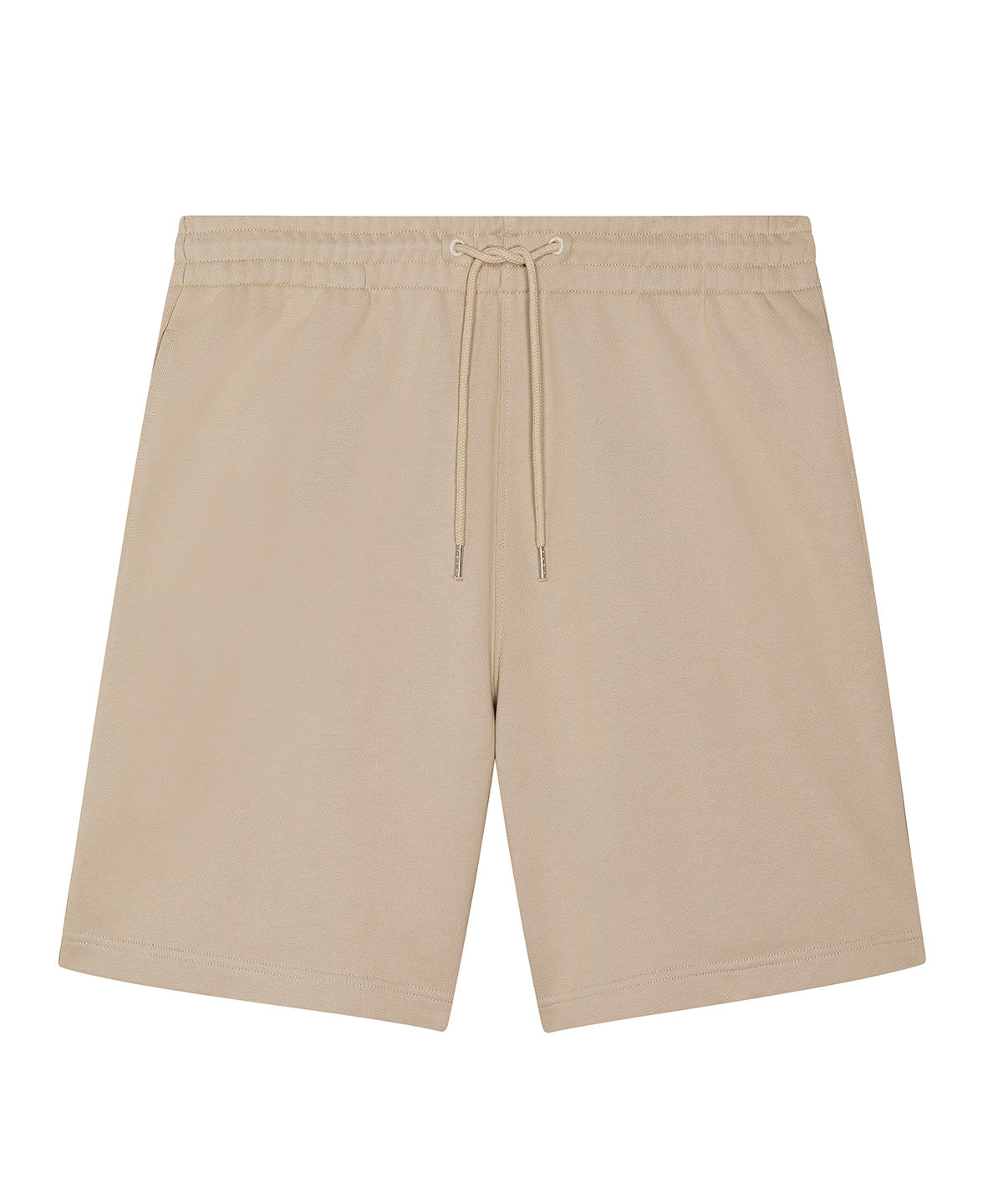Tryck din logga på Shorts från Stanley/Stella - Anpassa Unisex Boarder dry joggershorts i färgen Ljusbrun för företag, föreningar och privatpersoner
