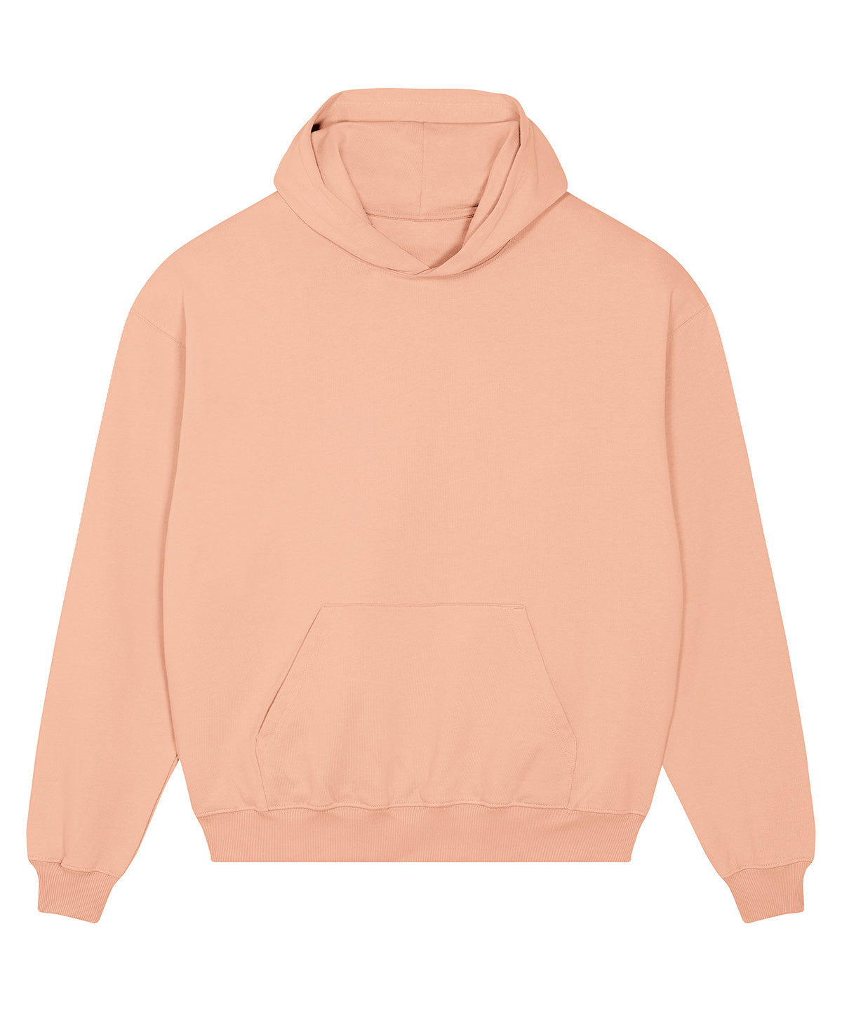 Tryck din logga på Hoodies från Stanley/Stella - Anpassa Unisex Cooper dry hoodie sweatshirt i färgen Ljus orange för företag, föreningar och privatpersoner