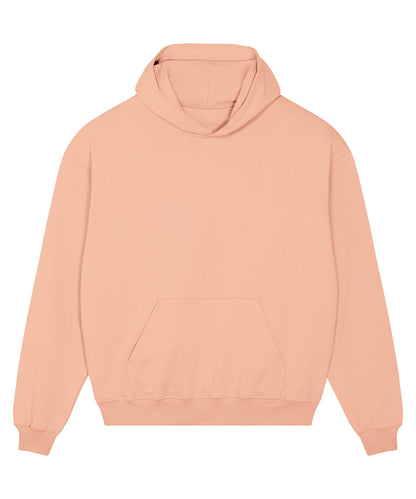 Tryck din logga på Hoodies från Stanley/Stella - Anpassa Unisex Cooper dry hoodie sweatshirt i färgen Ljus orange för företag, föreningar och privatpersoner