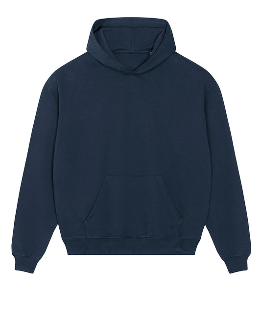 Tryck din logga på Hoodies från Stanley/Stella - Anpassa (2SX217) Unisex Cooper dry hoodie sweatshirt i färgen Marinblå för företag, föreningar och privatpersoner