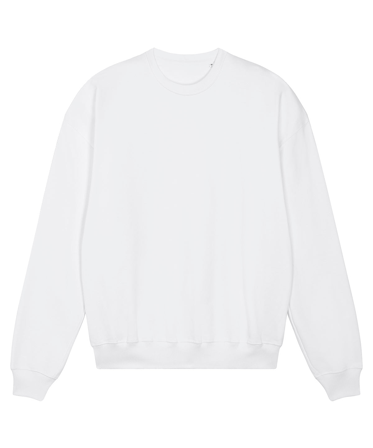 Tryck din logga på Sweatshirts från Stanley/Stella - Anpassa (SX218) Unisex Ledger dry sweatshirt i färgen Vit för företag, föreningar och privatpersoner