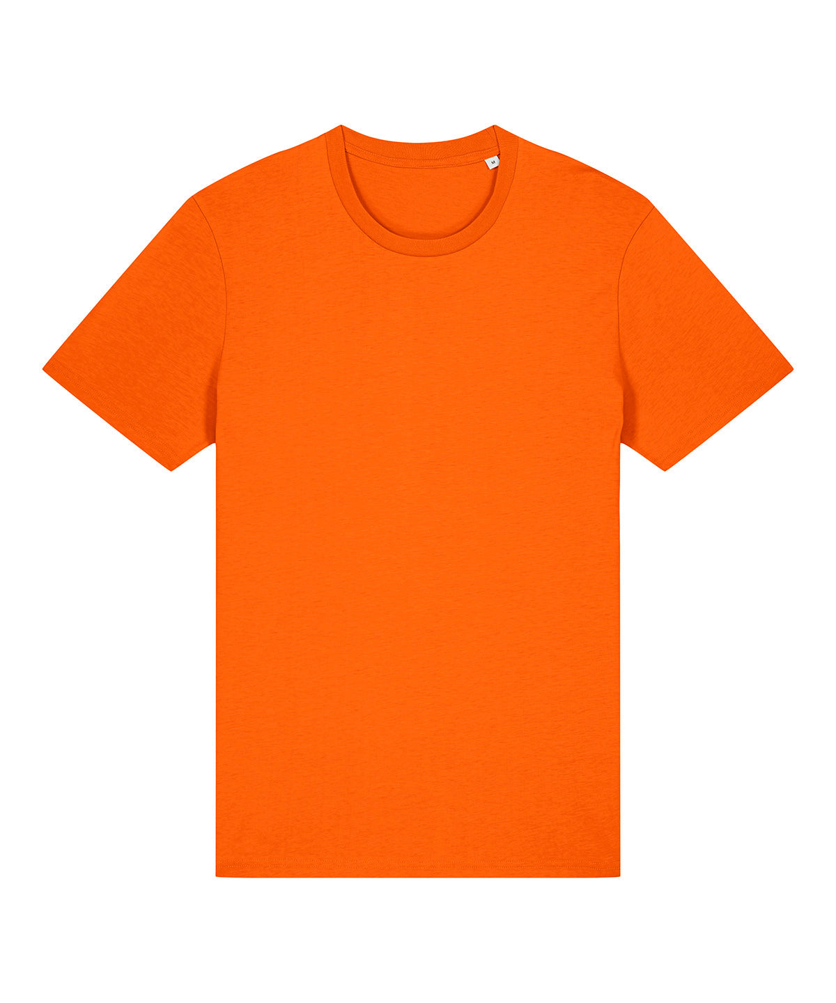 Tryck din logga på T-shirts från Stanley/Stella - Anpassa (SX236) Unisex Crafter ikonisk t-shirt i mellanlätt modell i färgen Mellan Orange för företag, föreningar och privatpersoner