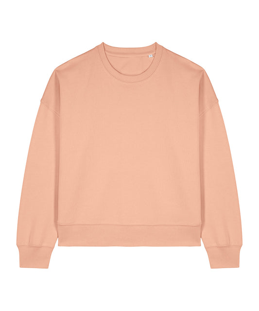 Tryck din logga på Sweatshirts från Stanley/Stella - Anpassa (2SX254) Stella Alma i färgen Ljus orange för företag, föreningar och privatpersoner