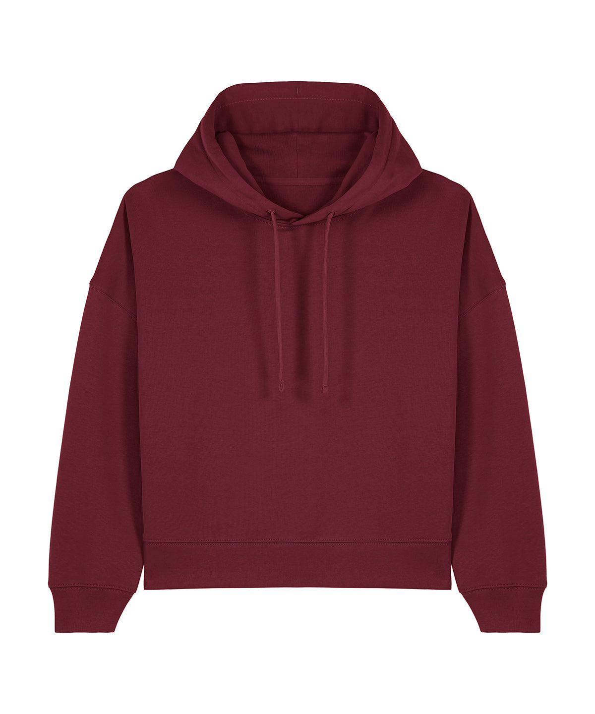 Tryck din logga på Hoodies från Stanley/Stella - Anpassa (2SX259) Stella Nora i färgen Burgundy för företag, föreningar och privatpersoner