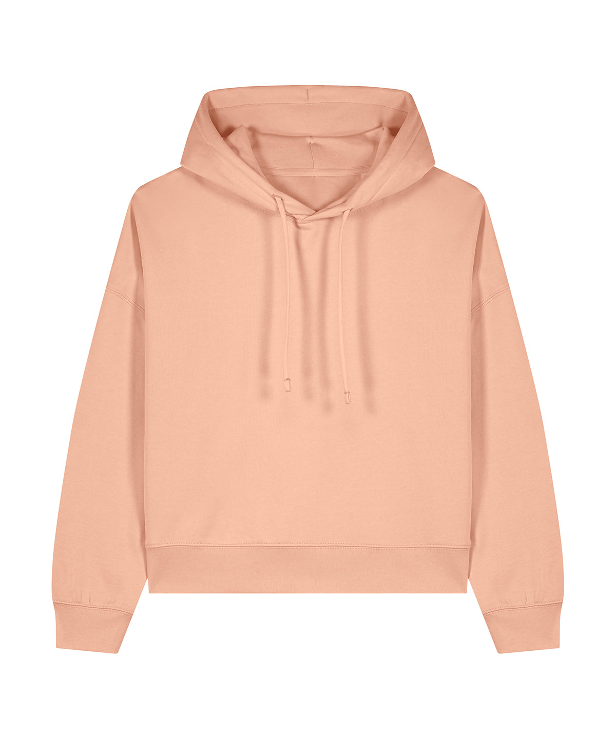 Tryck din logga på Hoodies från Stanley/Stella - Anpassa (3SX259) Stella Nora i färgen Ljus orange för företag, föreningar och privatpersoner