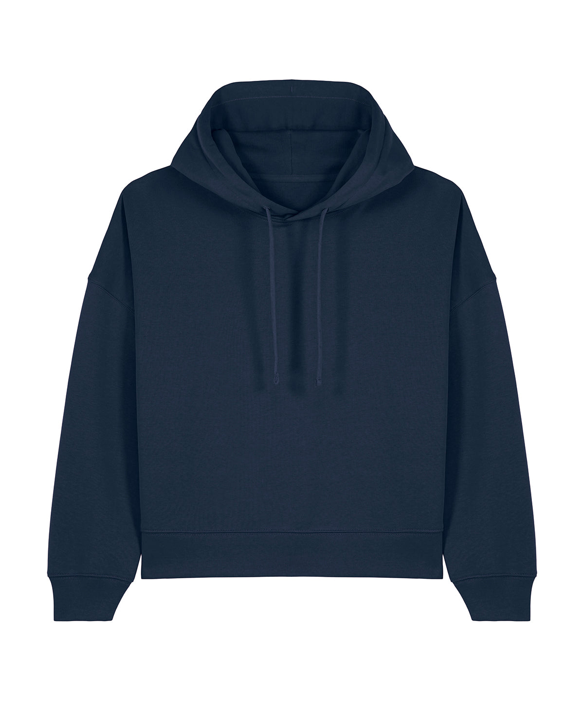 Tryck din logga på Hoodies från Stanley/Stella - Anpassa Stella Nora i färgen Marinblå för företag, föreningar och privatpersoner