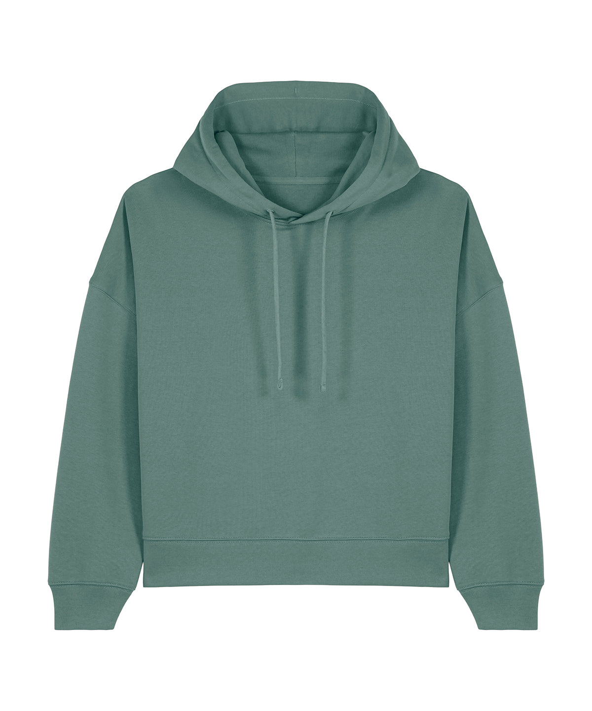 Tryck din logga på Hoodies från Stanley/Stella - Anpassa Stella Nora i färgen Mörkgrön för företag, föreningar och privatpersoner