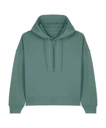 Tryck din logga på Hoodies från Stanley/Stella - Anpassa Stella Nora i färgen Mörkgrön för företag, föreningar och privatpersoner