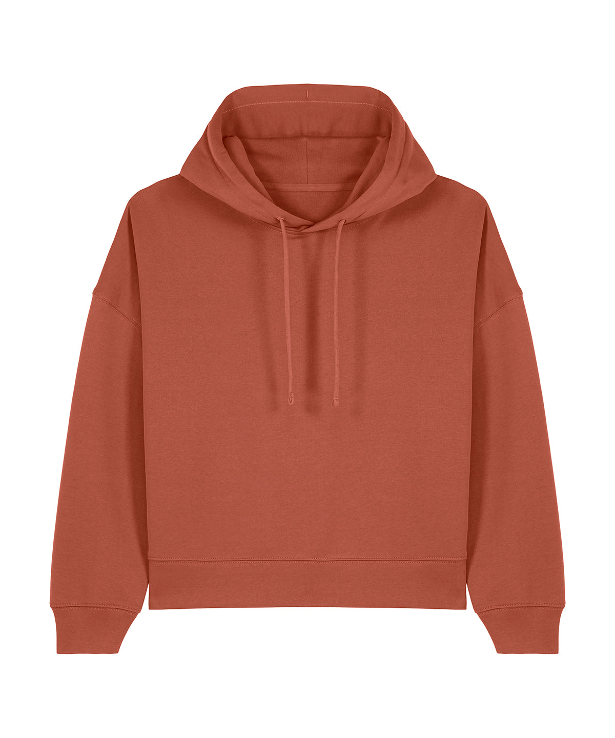 Tryck din logga på Hoodies från Stanley/Stella - Anpassa Stella Nora i färgen Mellanbrun för företag, föreningar och privatpersoner