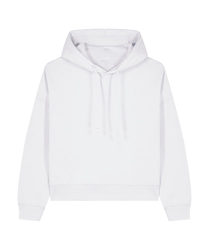 Tryck din logga på Hoodies från Stanley/Stella - Anpassa Stella Nora i färgen Vit för företag, föreningar och privatpersoner