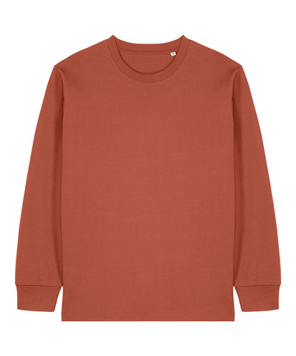 Tryck din logga på T-shirts från Stanley/Stella - Anpassa Freestyler långärmad i färgen Mellanbrun för företag, föreningar och privatpersoner