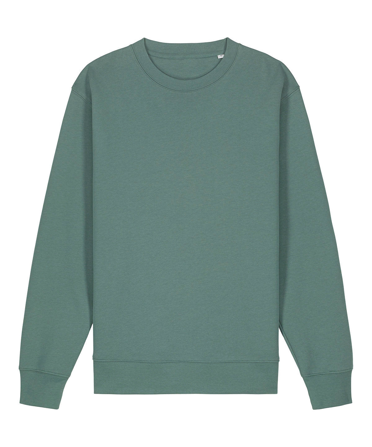 Tryck din logga på Sweatshirts från Stanley/Stella - Anpassa (4SX703) Unisex Changer 2.0 ikonisk sweatshirt med rund hals i färgen Mörkgrön för företag, föreningar och privatpersoner