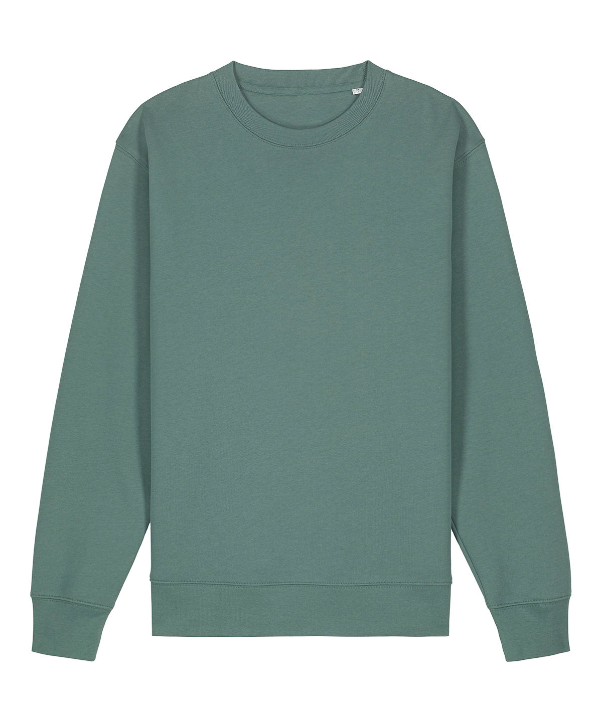 Tryck din logga på Sweatshirts från Stanley/Stella - Anpassa Unisex Changer 2.0 ikonisk sweatshirt med rund hals i färgen Mörkgrön för företag, föreningar och privatpersoner